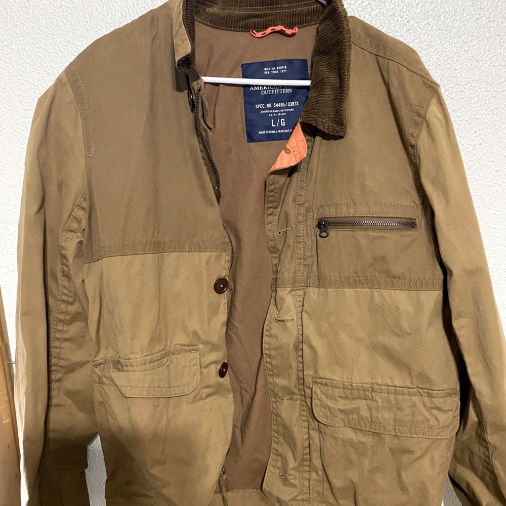 American eagle // Men’s large brown jacket